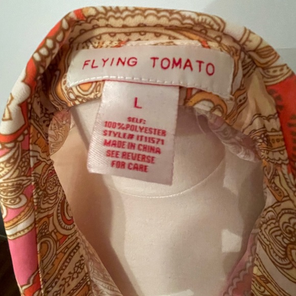 Paisley patterned blouse. - Picture 2 of 5